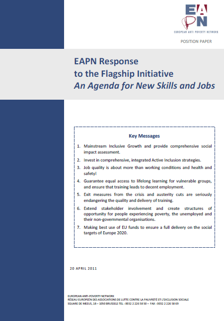 EAPN-Response-to-the-Agenda-for-New-Skills-and-Jobs EAPN-Response-to-the-Agenda-for-New-Skills-and-Jobs