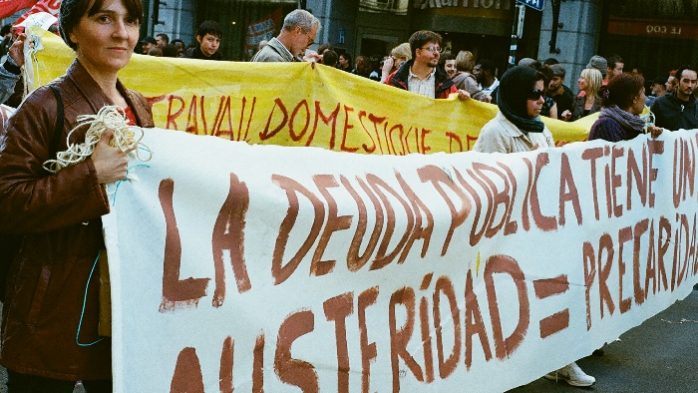 2011-demonstration-brussels-indignados-spanish-banner-auterity