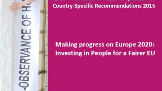 2015 EAPN CSR Report cover 2015 EAPN CSR Report cover