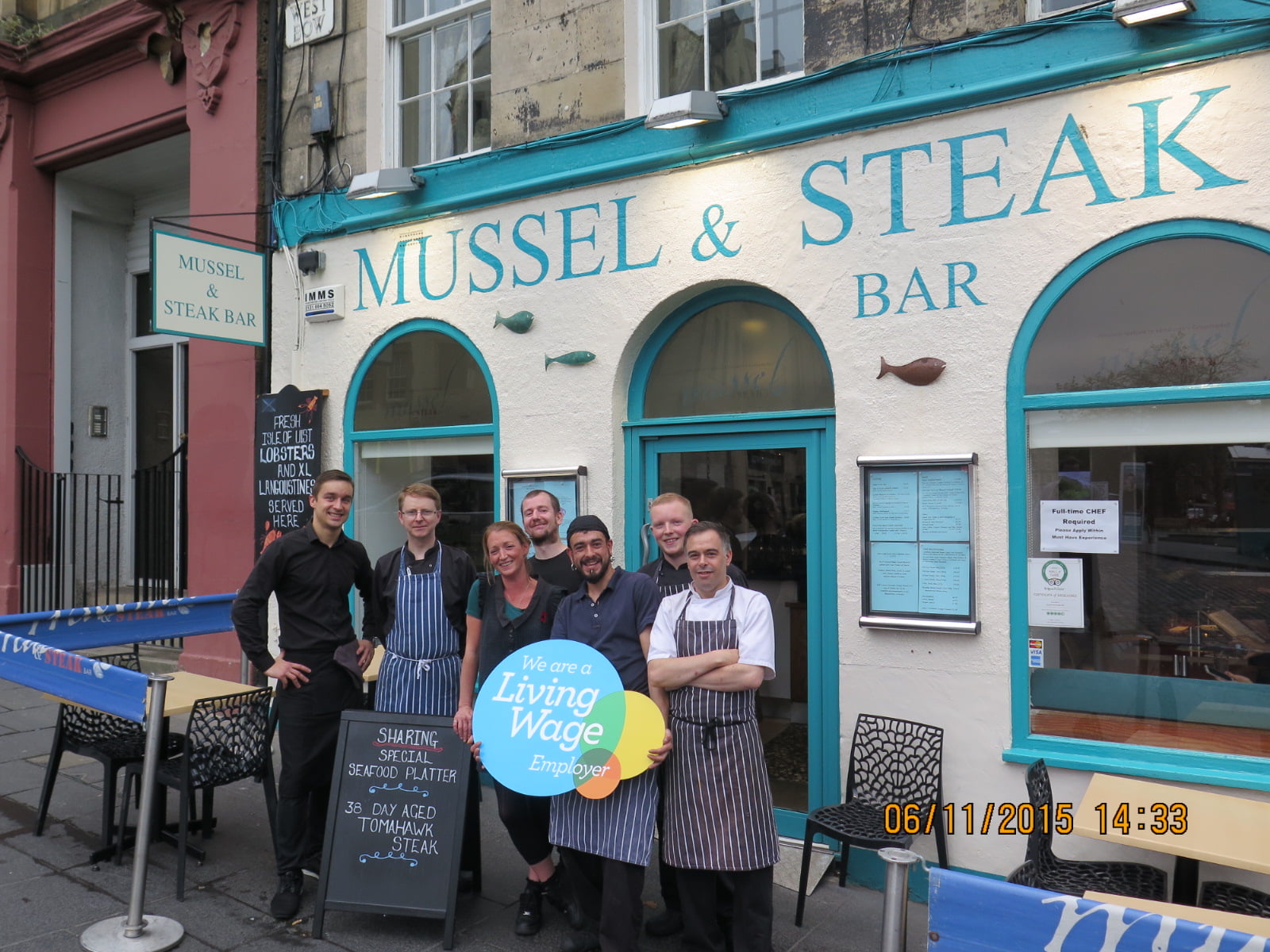 2015 Mussel and steak bar