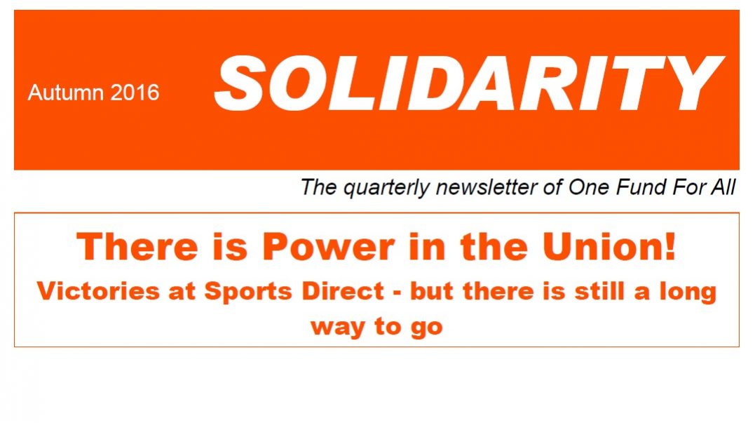 One Fund For All Autumn