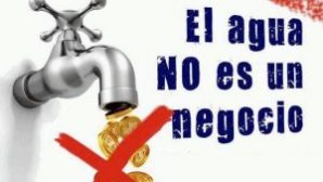 FoodandWaterEuropeElAguaNoEsNegocio