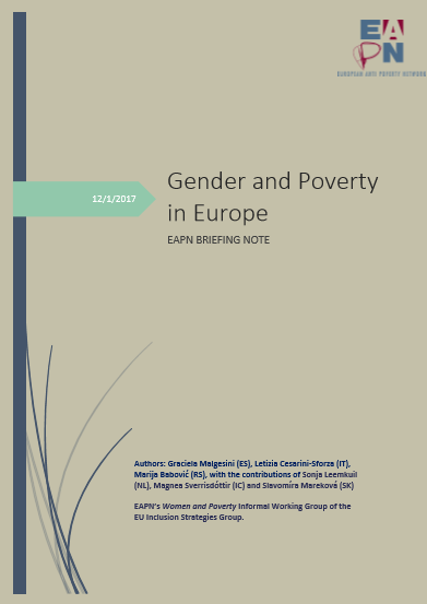 EAPN 2018 Gender Poverty Briefing Cover