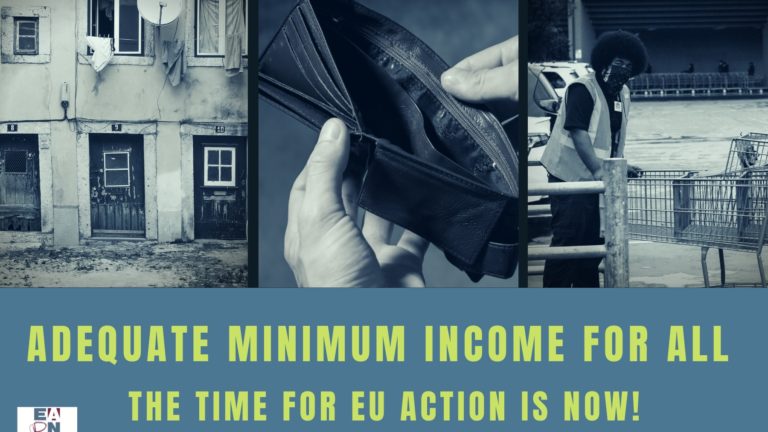 EAPN Adequate Minimum Income For All banner image