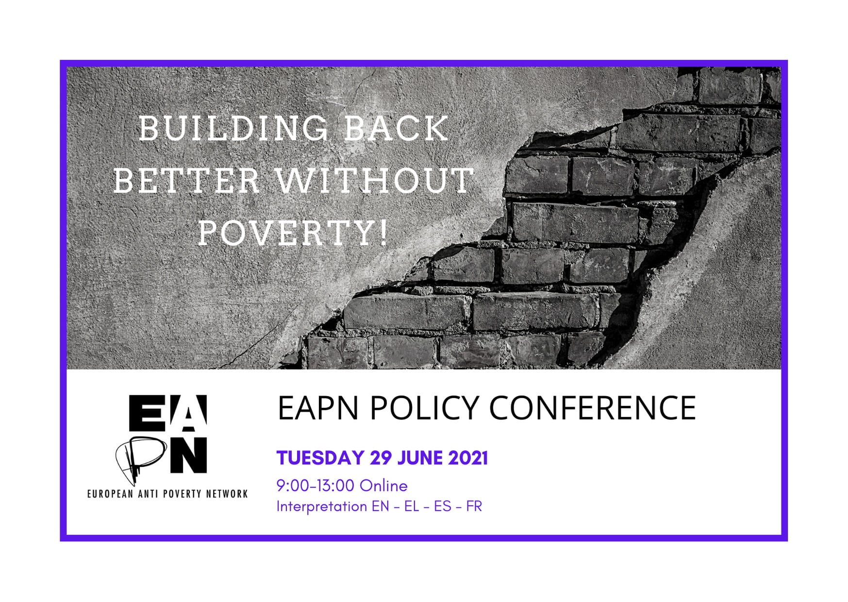 EAPN Updated Policy Conference Website Image 2021 5157