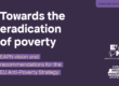 Cover of the Position Paper. Title: Towards the Eradication of Povertu. EAPN's vision and recommendations for the EU Anti-Poverty Network. Colour: Purple. Logos: European Anti-Poverty Network, EAPN Anti-Poverty Strategy.